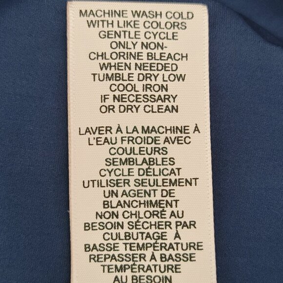 Philosophy Navy Sleeveless Blouse 1X, Nice Condition - Picture 5 of 12